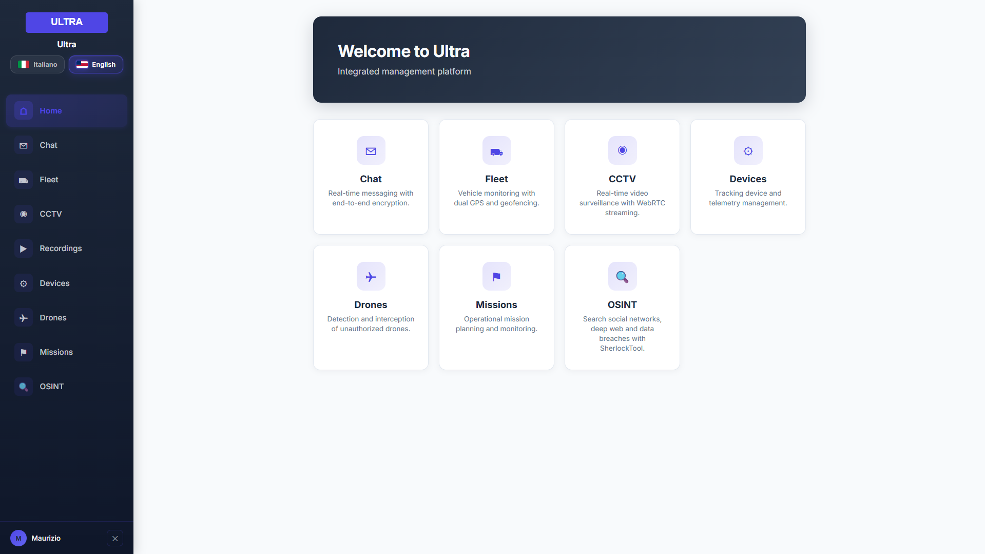 ULTRA360° Security Asset Management System